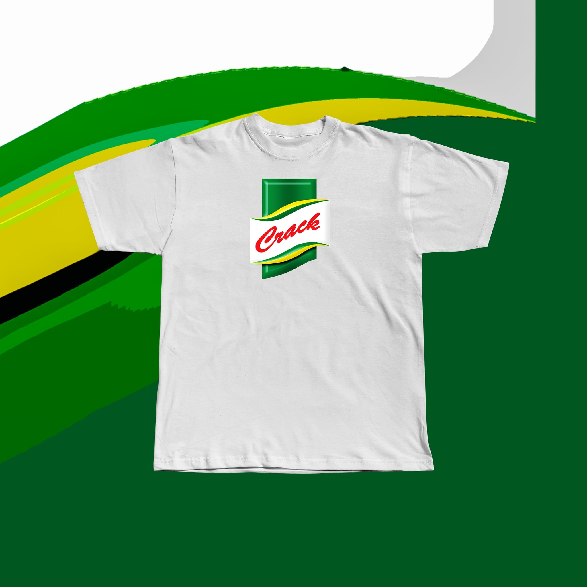 Bild von CRACK - SHIRT [weiß]